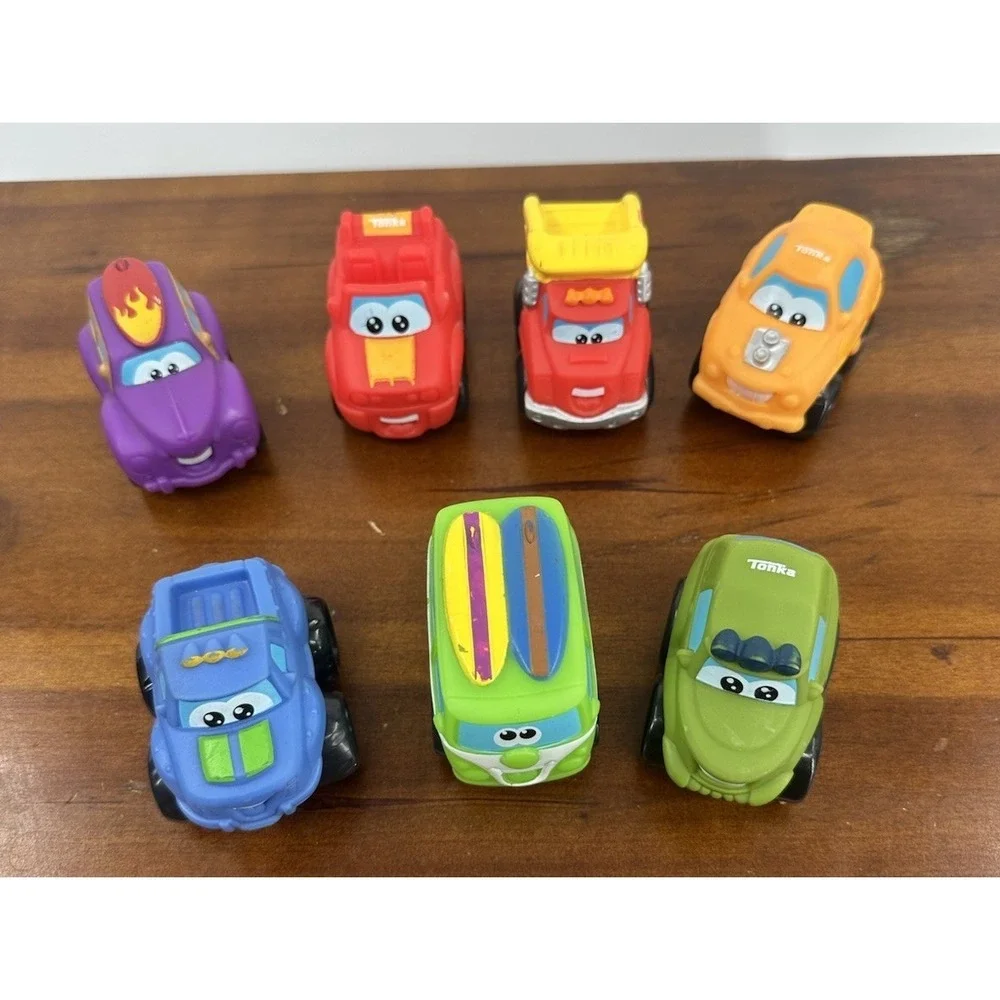 Tonka Mixed Lot Of 7 Vehicles‎ For Preschool Lil Chunk Little Chuck 2008-2010